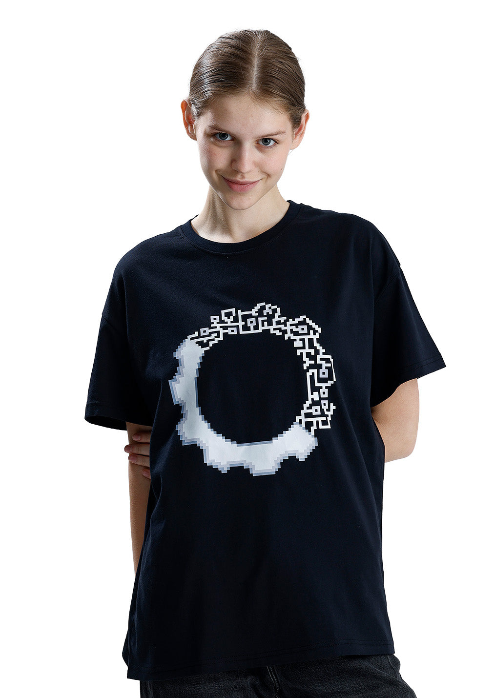 Mühendislik Piksel | Oversize Tişört