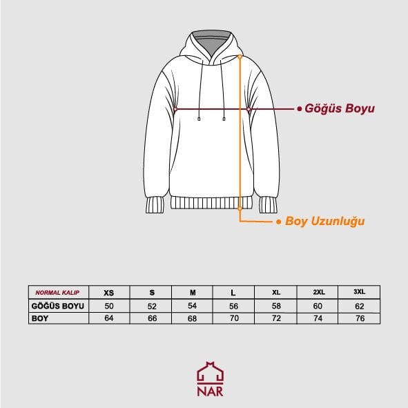 İTF 1827 - Zipper Hoodie